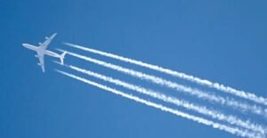 Aircraft and contrails